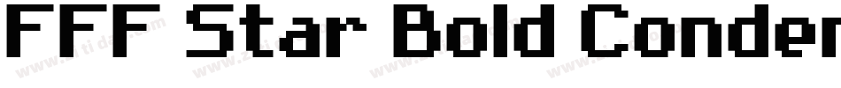 FFF Star Bold Condensed字体转换